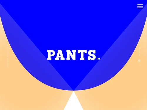 「PANTS / design studio」のキャプチャ画像