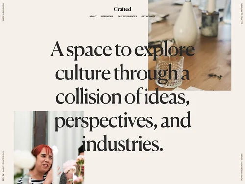 「Crafted」のキャプチャ画像