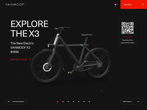 「VanMoof S3 & X3 Launch」のキャプチャ画像