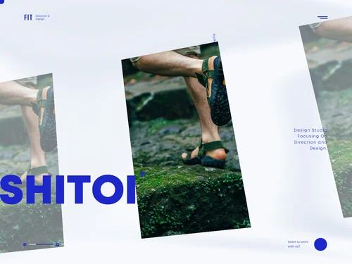 「FIT｜Design Studio Focusing On Direction and Design.」のキャプチャ画像