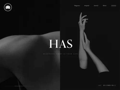 「HAS – Life with Story」のキャプチャ画像