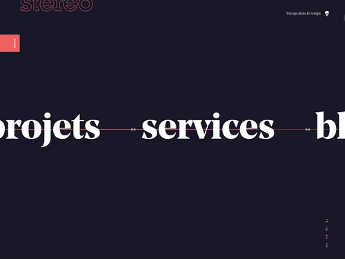 「Agence de création de site Web et d’application numérique.」のキャプチャ画像