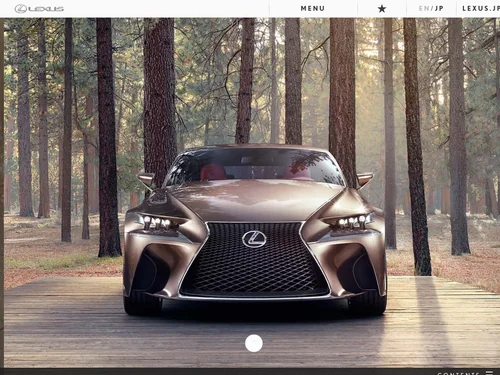 「THE ONE | BEYOND BY LEXUS Magazine | Lexus International」のキャプチャ画像