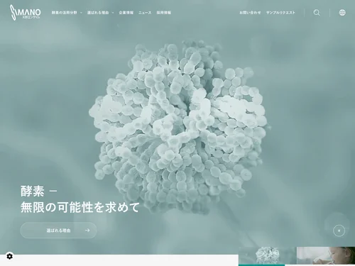Design Set「AQUARING（アクアリング） Works」に含まれるサイトのキャプチャ画像 2枚目