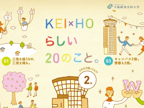 「KEI×HOらしい20のこと。」のキャプチャ画像
