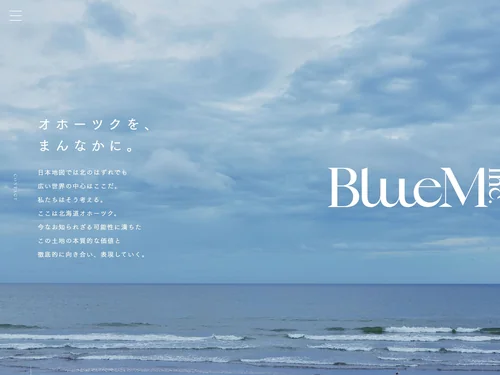 「BlueM inc.」のキャプチャ画像