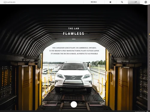 「The Lab - Issue 3 | Lexus International」のキャプチャ画像