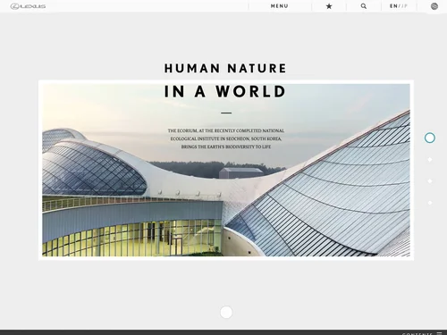 「Human Nature - Issue 3 | Lexus International」のキャプチャ画像