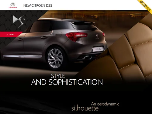 「Citroën DS5 - STYLE AND SOPHISTICATION」のキャプチャ画像