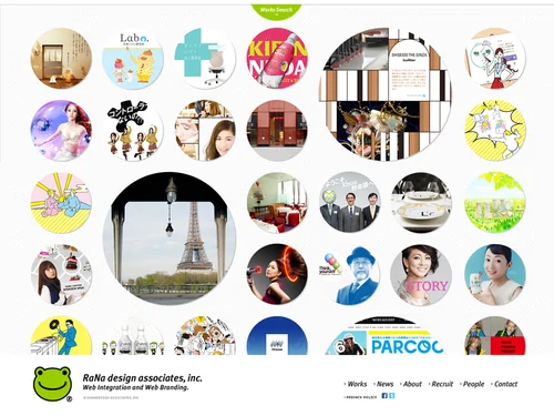 「RaNa design associates, inc.（株式会社ラナデザインアソシエイツ）」のキャプチャ画像