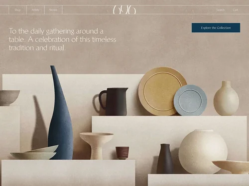 「696 NYC | A place for carefully curated objects by Japanese craftsmen」のキャプチャ画像