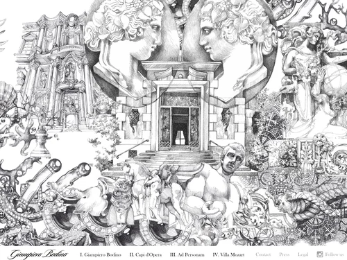 「Giampiero Bodino - Italian High Jewellery」のキャプチャ画像