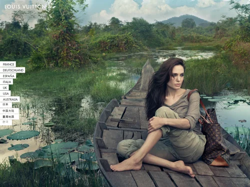 「Angelina Jolie's Journey to Cambodia for Louis Vuitton」のキャプチャ画像