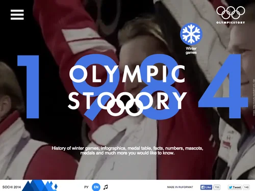 「Olympic Story」のキャプチャ画像