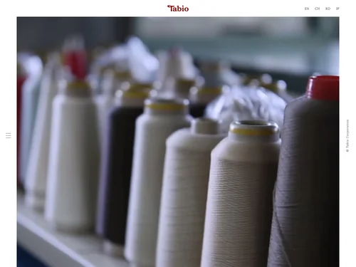 「タビオ株式会社 -Tabio（タビオ）」のキャプチャ画像