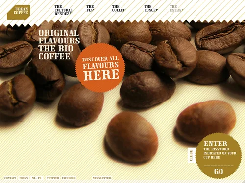 「Welcome to URBAN COFFEE」のキャプチャ画像