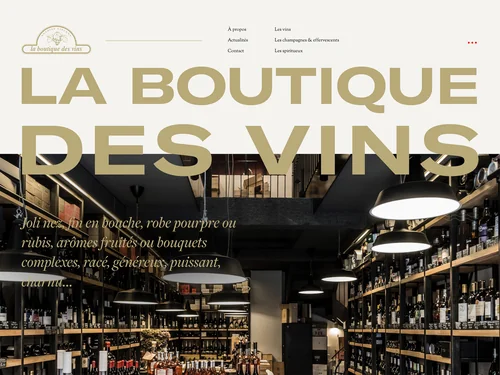 「La Boutique des Vins - Caviste à Toulouse」のキャプチャ画像