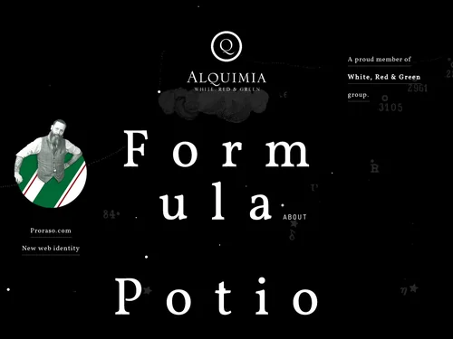 「Alquimia WRG - Creating Digital Experiences」のキャプチャ画像