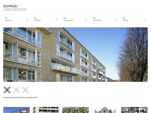 「DOMUS arkitekter」のキャプチャ画像