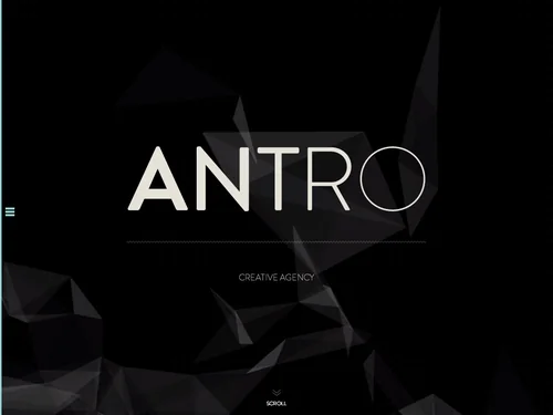 「Antro | Creative Agency」のキャプチャ画像