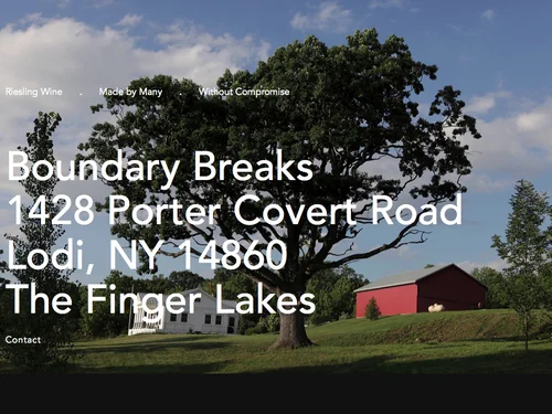 「Boundary Breaks Vineyard」のキャプチャ画像