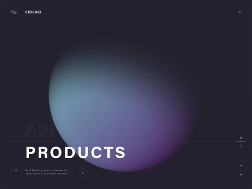 「Homepage | Sterling」のキャプチャ画像