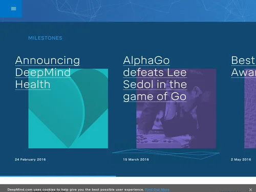 「DeepMind」のキャプチャ画像