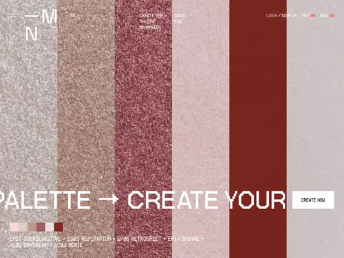 「MN ONLINE STORE」のキャプチャ画像