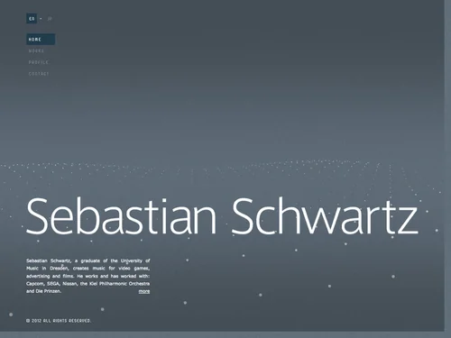 「Sebastian Schwartz | Composer」のキャプチャ画像