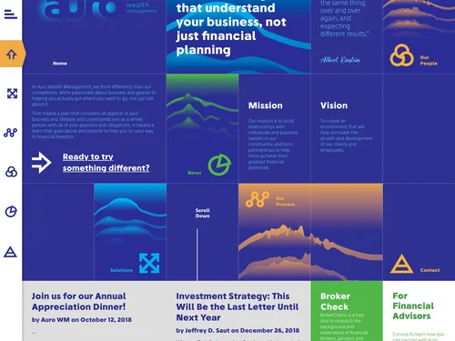 「Auro Wealth Management」のキャプチャ画像