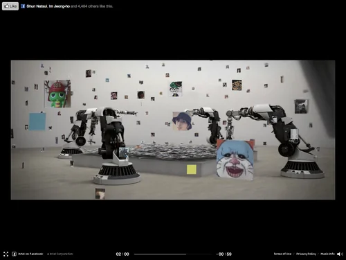 「Intel® The Museum of Me」のキャプチャ画像
