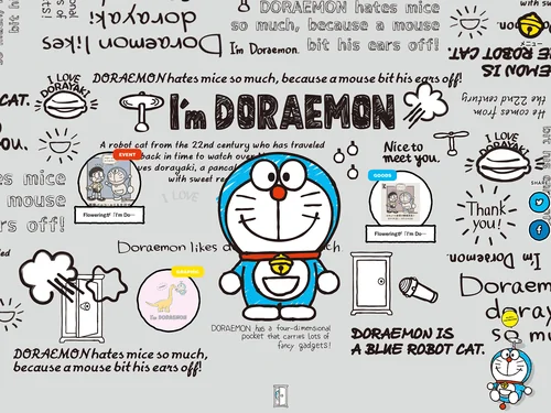「I'm Doraemon（アイム ドラえもん） | サンリオ」のキャプチャ画像