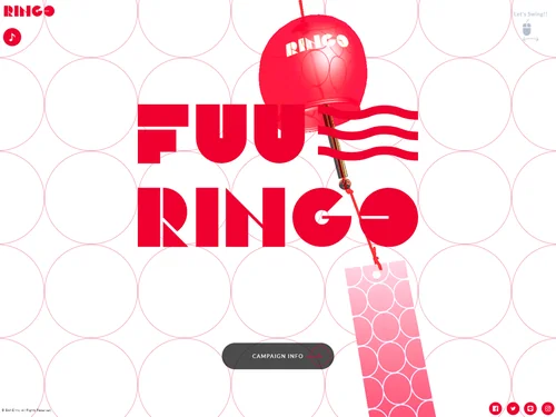 「FUU RINGO | 焼きたてカスタードアップルパイ専門店RINGO」のキャプチャ画像