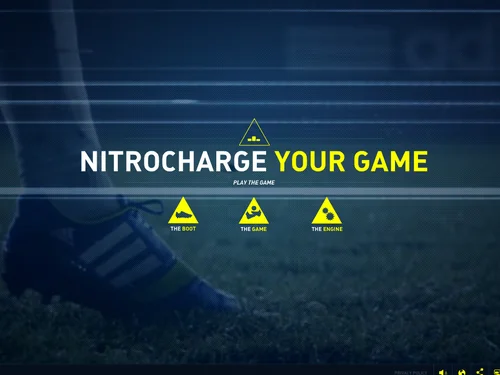 「Adidas - Nitrocharge your game」のキャプチャ画像