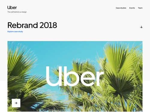 「Uber Design | Get to know Design at Uber」のキャプチャ画像