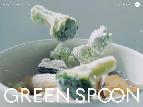 「GREEN SPOON（グリーンスプーン）」のキャプチャ画像