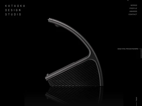 「KATAOKA DESIGN STUDIO」のキャプチャ画像