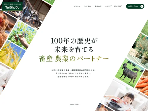 「株式会社大正堂」のキャプチャ画像