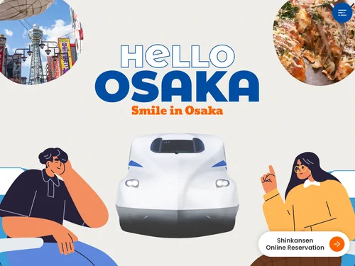 「Travel to Osaka by Shinkansen」のキャプチャ画像