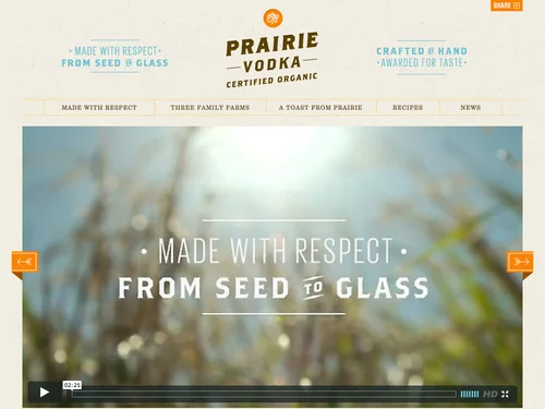 「Prairie vodka - Age Verification」のキャプチャ画像