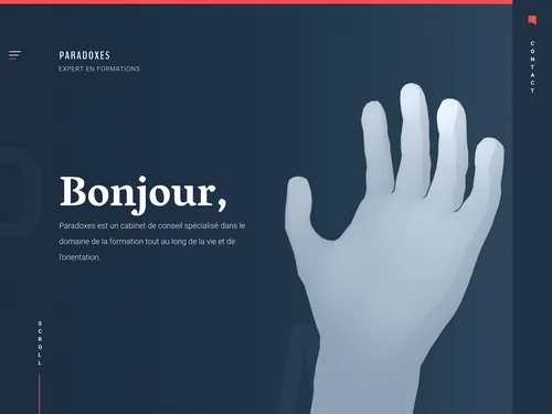 「Paradoxes Conseil | Expert en formations」のキャプチャ画像