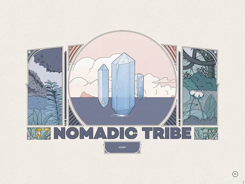 「Nomadic Tribe — makemepulse」のキャプチャ画像
