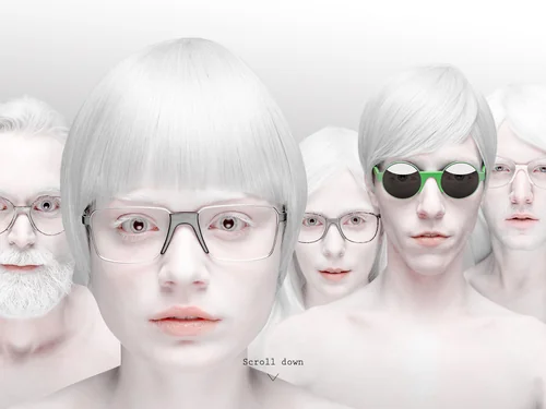 「Andy Wolf Eyewear. Handmade in Austria - White Heat」のキャプチャ画像