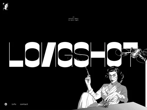 「Longshot Features – Arthouse Cult  x  Production Company」のキャプチャ画像