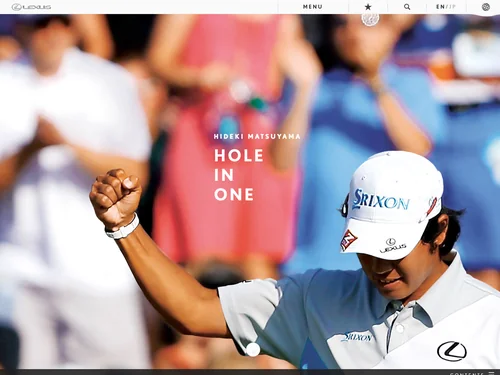 「The Golfer - Issue 4 | Lexus International」のキャプチャ画像