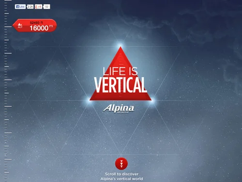「ALPINA - LIFE IS VERTICAL -」のキャプチャ画像