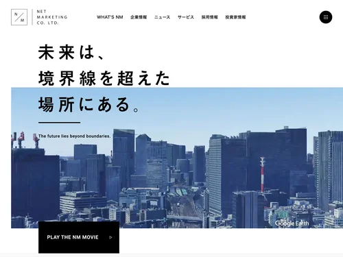 「株式会社ネットマーケティング」のキャプチャ画像