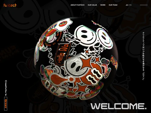 Design Set「The FWA 受賞サイト」に含まれるサイトのキャプチャ画像 2枚目