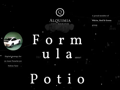 「Alquimia WRG - Creating Digital Experiences」のキャプチャ画像