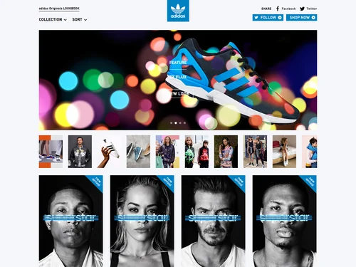 「adidas Originals」のキャプチャ画像